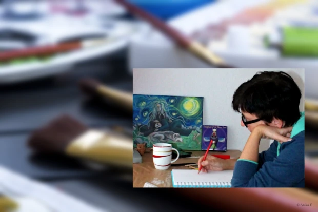 Die Montagsmaler:in im Kirchweg (Kassel)